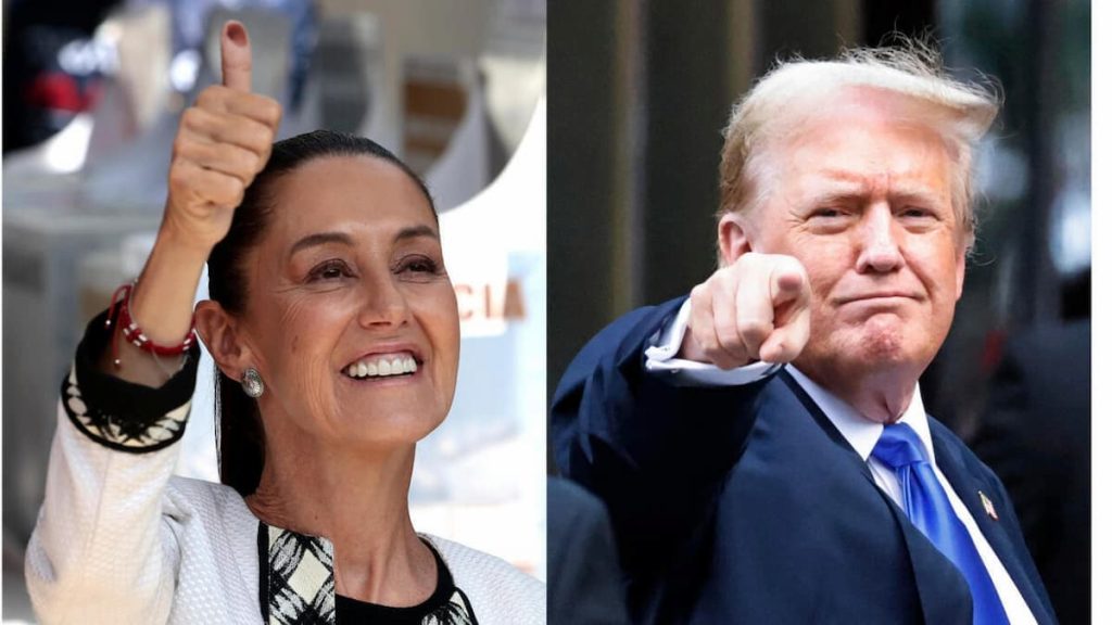 Claudia Sheinbaum frente al circo millonario de Donald Trump