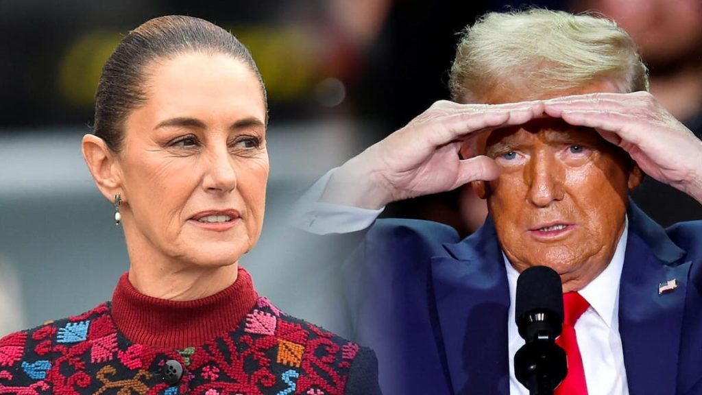 Claudia Sheinbaum frente al circo millonario de Donald Trump