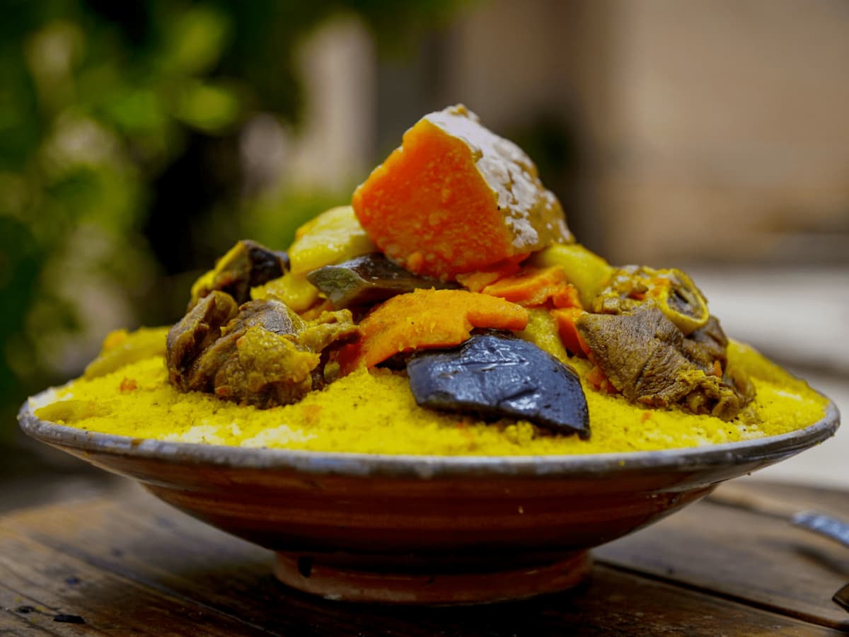 Gastronomía Amazigh (Bereber), retazos de tierra y azafrán