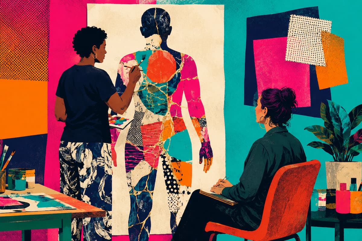 La arteterapia o la creación después del diagnóstico